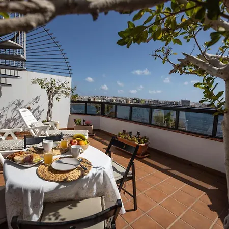 아파트 Beachfront Penthouse 아리나가